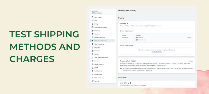 shopify-test-shipping-methods-and-charges