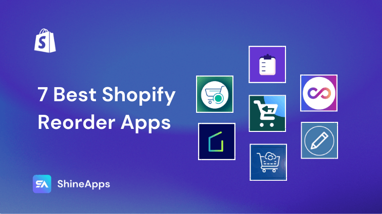 shopify reorder apps - Shineapps