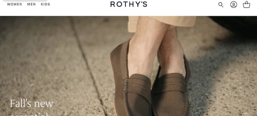 rothys-finch-ecommerce-store