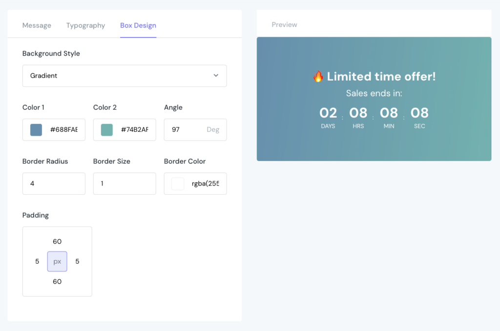 How to show Shopify Countdown Timer on product page