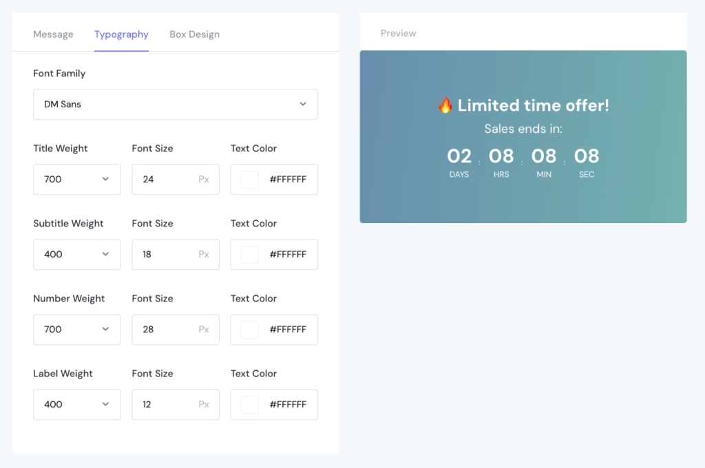 How to show Shopify Countdown Timer on product page