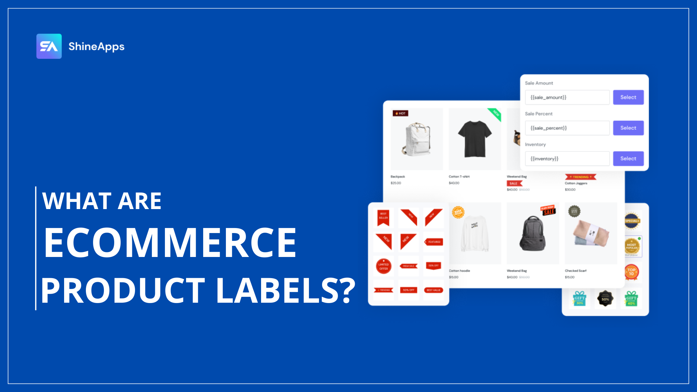 What are eCommerce product labels?