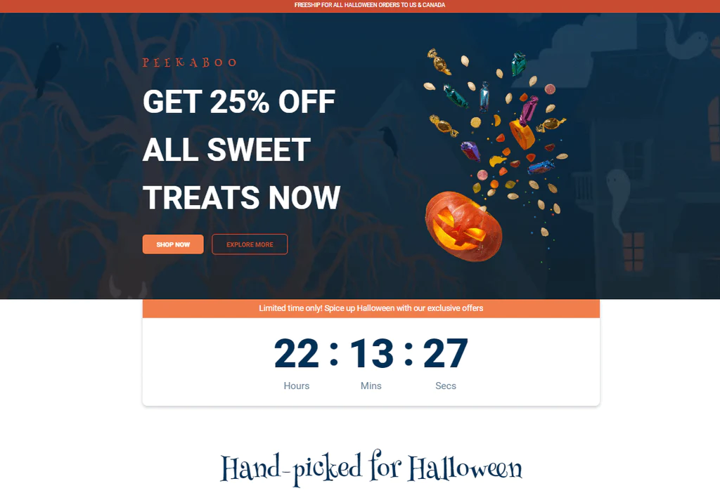 Candice - Holiday Landing Pages