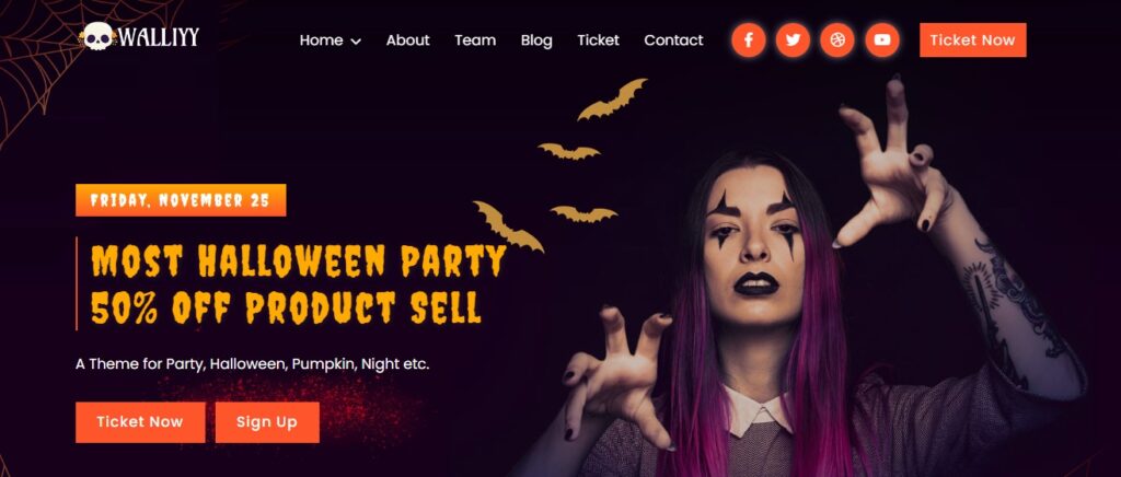 Walliyy - Halloween Event & Party