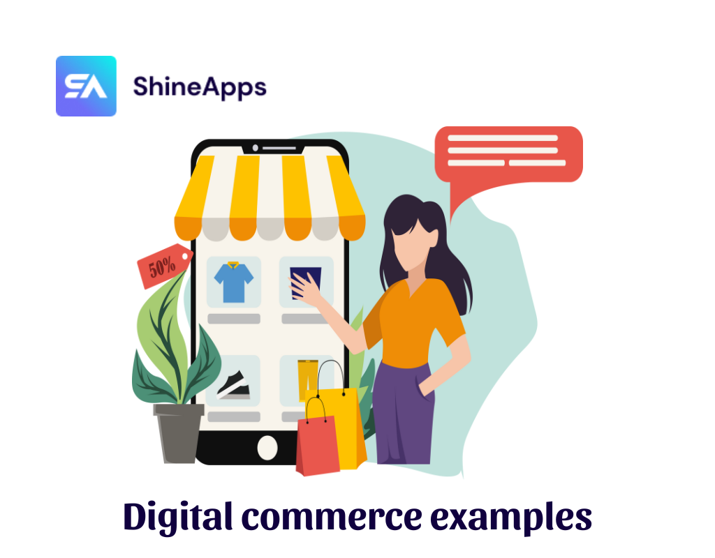 Digital commerce examples