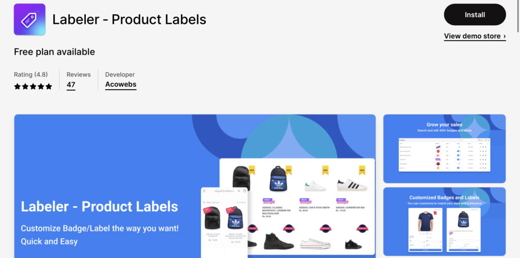 labeler-product-badges