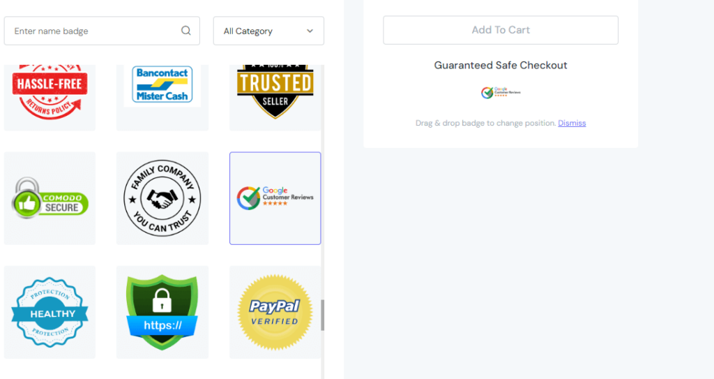 Product badges - ShineTrust - Awards