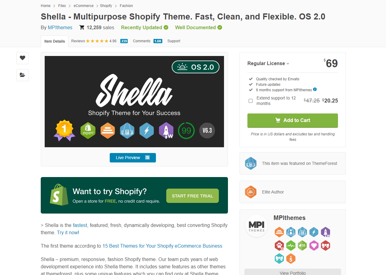 Shella Theme - ThemeForest